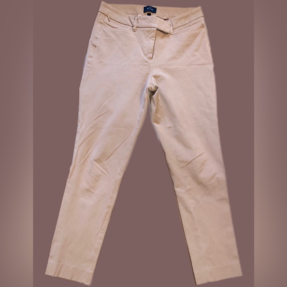 White House Black Market Brown Slim Stretch Pants Size 2